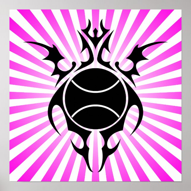 Poster tênis tribal (Frente)