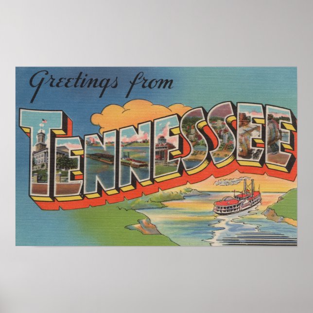Póster Tennessee (Cena Riverboat) (Frente)