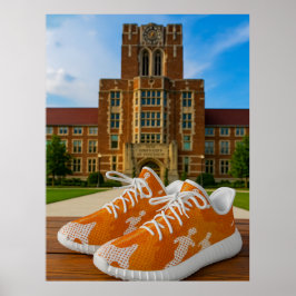 Poster Tennessee university camo snekers shoes