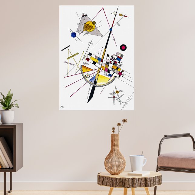 Poster Tensão Delicada #85 - Kandinsky (Sala de Estar 3)