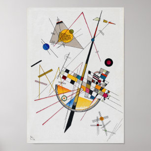 Poster Tensão Delicada n.o 85, Wassily Kandinsky