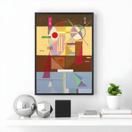 Poster Tensão Desintegrada, Kandinsky, 1930