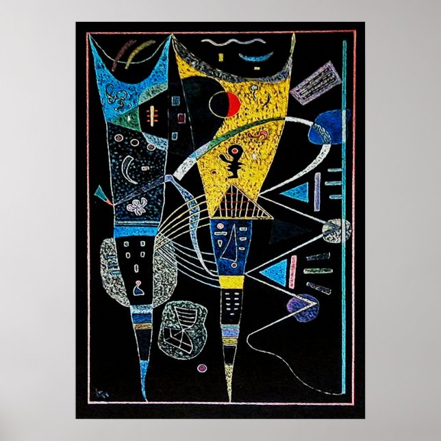 Poster Tensão dupla de Basil Kandinsky (Frente)