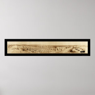 Póster Tent Camp Sevier SC Foto 1918