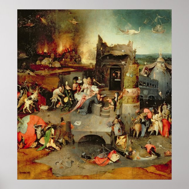 Póster Tentação de Rua. Anthony (Frente)