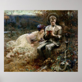 Poster Tentação de Sir Percival (Cavaleiro Medieval)