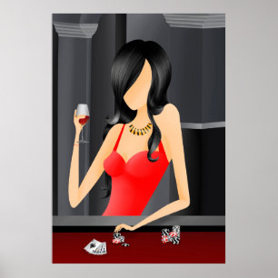 Poster "Tentação" Rainha do Jogo