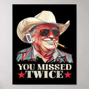 Poster Tentativa De Inibição Trump 2024 Que Você Perdeu D