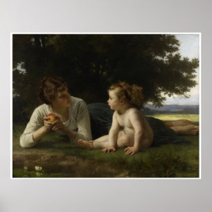 Póster Tentativa William-Adolphe Bouguereau