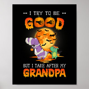 Poster Tento Ser Bom, Mas Atrás Do Meu Avô Hallo