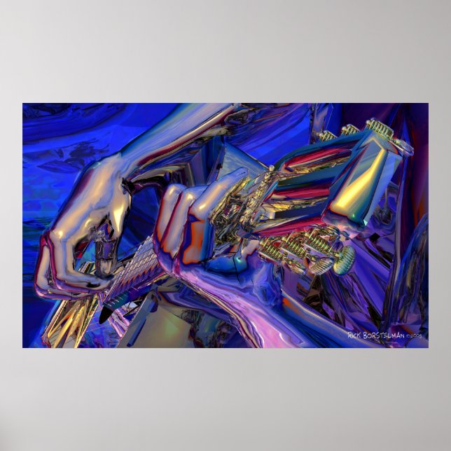 Póster Teoria 6 do Violão (Frente)