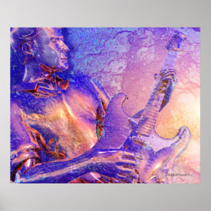 Póster Teoria 7 da guitarra