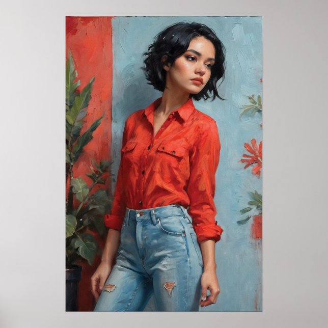 Poster Teoria das Cores (Frente)