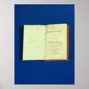 Poster Teoria das cores, 1810