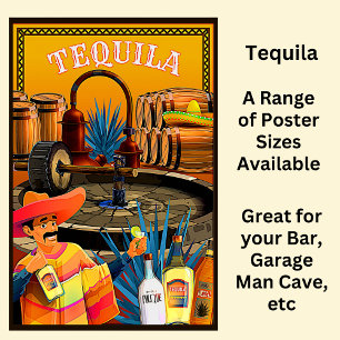 Poster Tequila - Agava Azul Mexicana