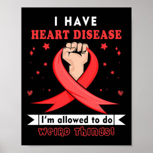 Poster Ter consciência da doença cardíaca