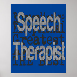 Póster Terapeuta de discurso Extraordinaire