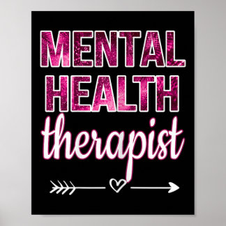 Poster Terapeuta de Saúde Mental Conselheiro de Saúde Men