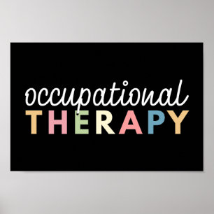 Poster Terapeuta de Terapia Ocupacional COTA