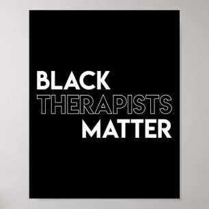 Poster Terapeutas Negros Problema Mês da História African