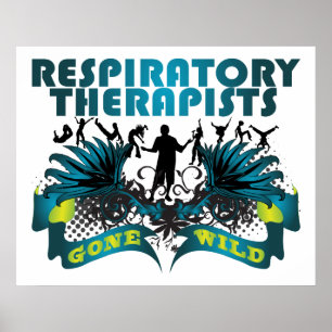 Poster Terapeutas respiratórios idos selvagens