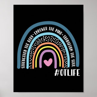 Poster Terapêutica Ocupacional Fortalece O Corpo Empodera