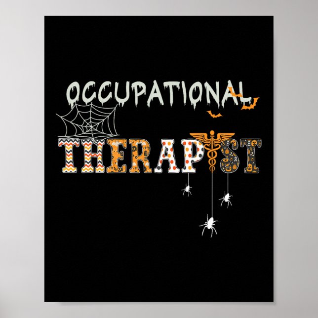 Poster Terapêutica Ocupacional Halloween Ota Sp (Frente)