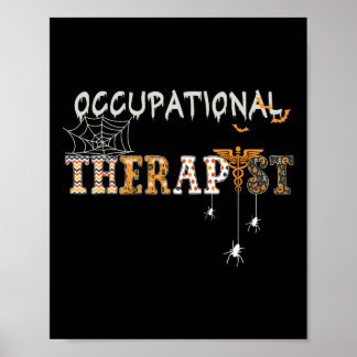 Poster Terapêutica Ocupacional Halloween OTA sp