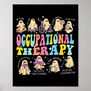 Poster Terapêutica Ocupacional Halloween Spooky