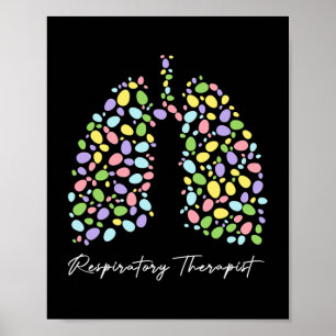 Poster Terapêutica Respiratória Engraçada Terapêutica