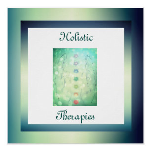 Póster Terapêuticas Holísticas