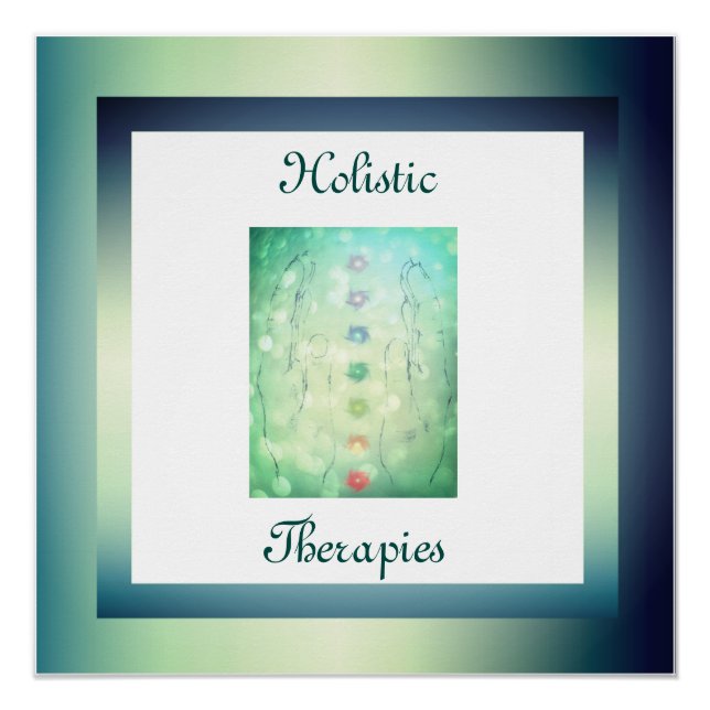 Póster Terapêuticas Holísticas (Frente)