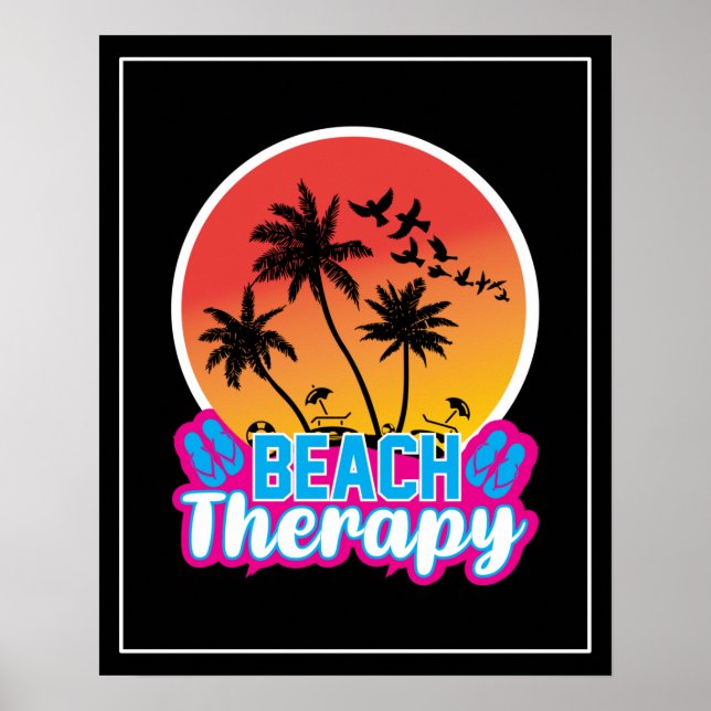 Poster Terapia de praia-18920 (Frente)