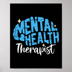 Poster Terapia de Saúde Estudante Psicose Terapia Mental