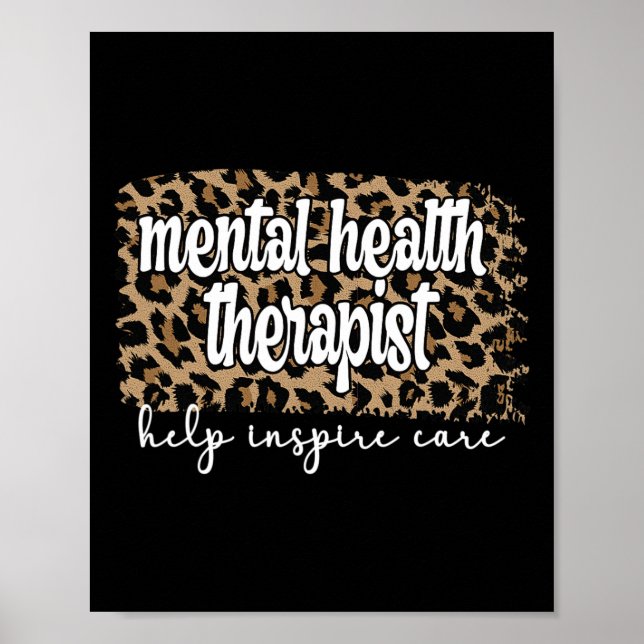 Poster Terapia de Saúde Mental Terapêutica (Frente)