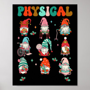 Poster Terapia Física de Natal Gnome de Natal Terapia Fís