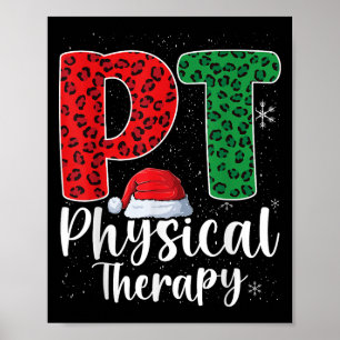 Poster Terapia Física Natal Terapia de Chapéu Santa