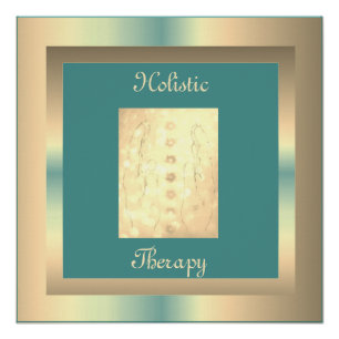 Póster Terapia holística