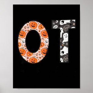 Poster Terapia Ocupacional Ot Halloween Therast Ota Soky