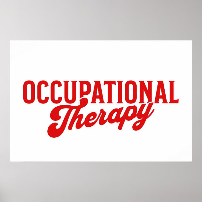 Poster Terapia Ocupacional OTA Saúde (Frente)