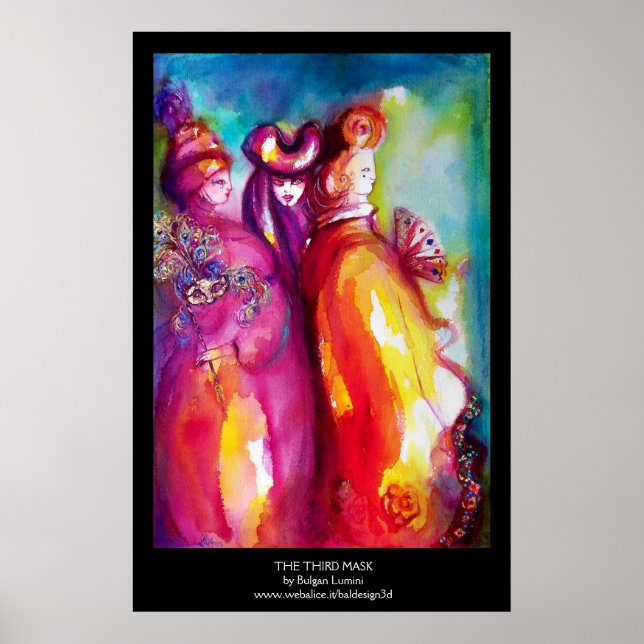 Póster TERCEIRA MASSA/Bola de Mascarada do Carnaval de Ve (Frente)