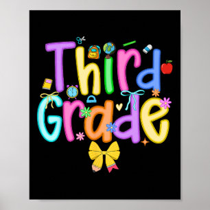 Poster Terceira Série de Volta às Meninas da Escola Arco 