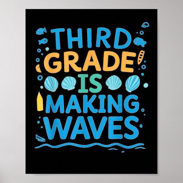 Poster Terceiro Grau: Ondas De Fazer De Volta Para Crianç (Frente)