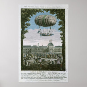 Poster Terceiro vôo de Nicholas Robert e seu