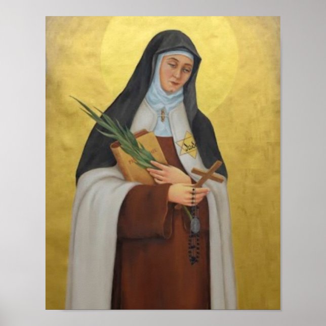 Poster Teresa Benedicta da Cruz Carmelite (Frente)