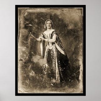 Poster Teresa Truffi Daguerreotype 1848