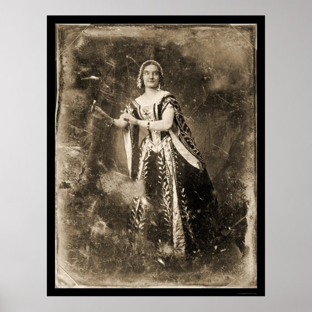 Poster Teresa Truffi Daguerreotype 1848 (Frente)