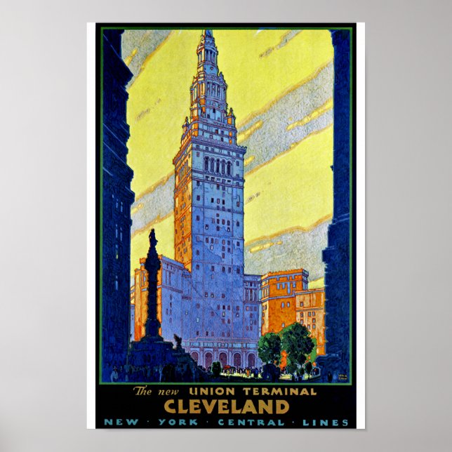 Poster Terminal da União Cleveland (Frente)