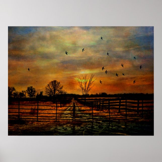 Poster Terminando outono (Frente)