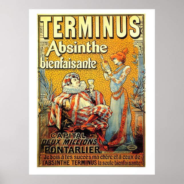 Poster Terminus Absinthe (Frente)